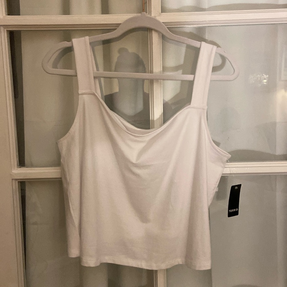 NWT Torrid Foxy Square Neck Crop Tank